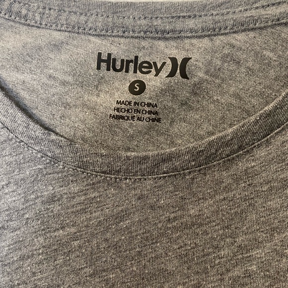 Long grey Hurley tank top with slit in the back, also Nike dry fit - Picture 3 of 5